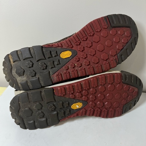 Patagonia Boaris US 13 Gore-Tex Vibram Hiking Men's Brown Leather Outdoor Shoes - Picture 12 of 13